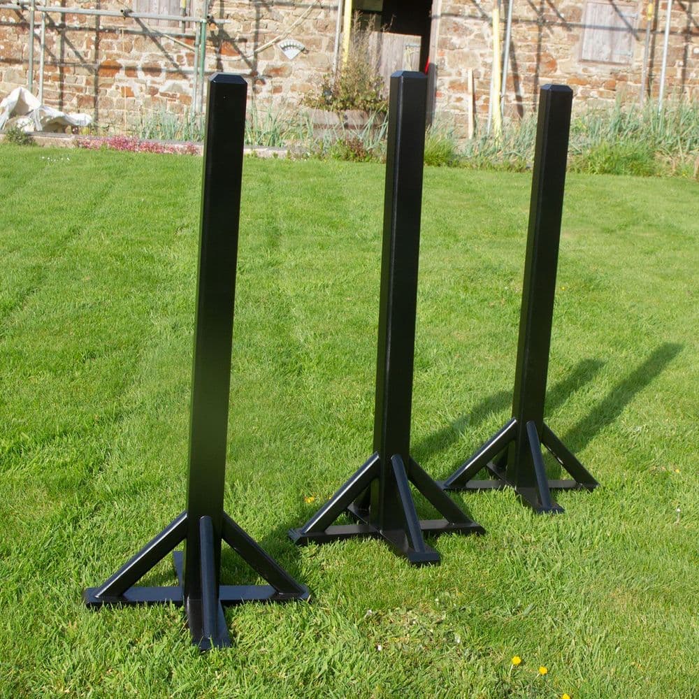 Painted Free Standing Hardwood Post