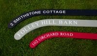 Painted Hockey Stick Verge Signs  | The Sign Maker Shop