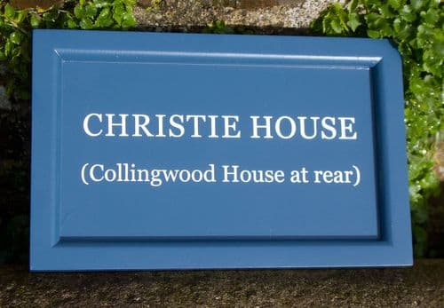 Painted Sign with a Frame Edge  | The Sign Maker Shop