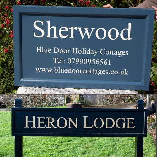 Painted Sign with a Frame Edge | The Sign Maker Shop