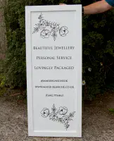 Painted Sign Board with a Frame Edge| The Sign Maker Shop