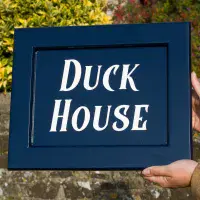 Painted Sign Board with a Frame Edge| The Sign Maker Shop