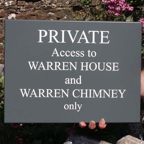 Painted Signs - 12mm Tricoya  - Single Sided Sign