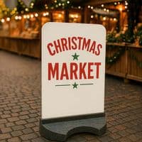 All-Weather Aluminium Pavement Sign | The Sign Maker Shop