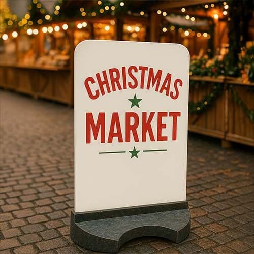 All-Weather Aluminium Pavement Sign | The Sign Maker Shop