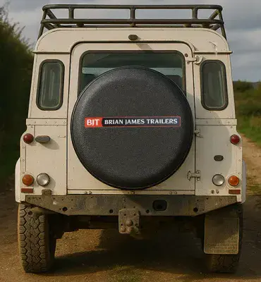Personalised ArmourTec Wheel Cover with Full Colour Inset