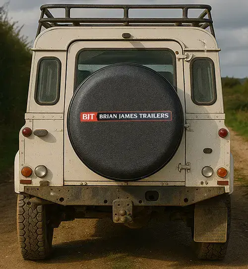 Personalised ArmourTec Wheel Cover with Full Colour Inset