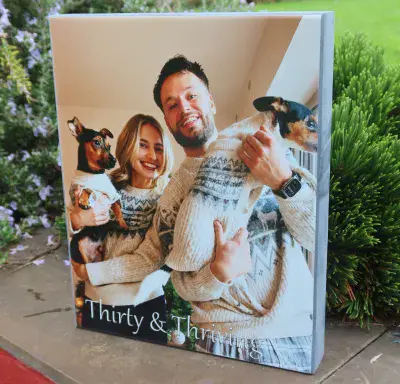 Personalised Freestanding Slate Portraits - Weatherproof