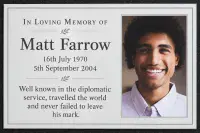 Personalised Photo Memorial Plaques | The Sign Maker