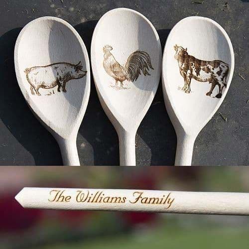 Personalised Wooden Spoons