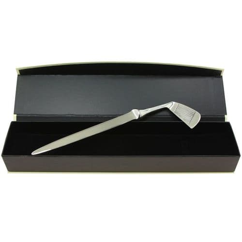 Pewter Golf Club  Letter Opener | The Sign Maker Shop