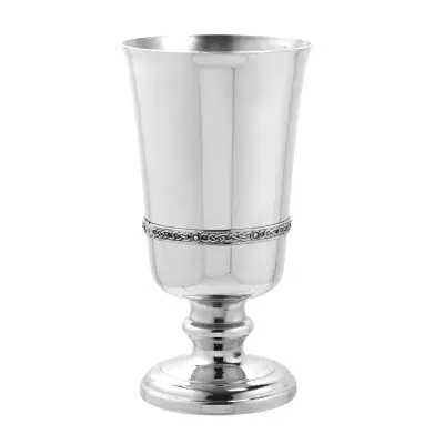 Pewter Wine Goblet -  Celtic Banding