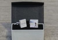 Photo & Initials Cufflinks