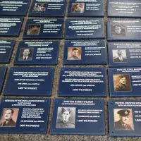 Photo Inset into Stone-Like Memorial Plaques | The Sign Maker Shop