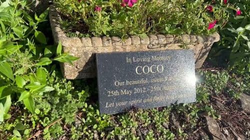 Small Black Granite Memorial Tablet | The Sign Maker Shop
