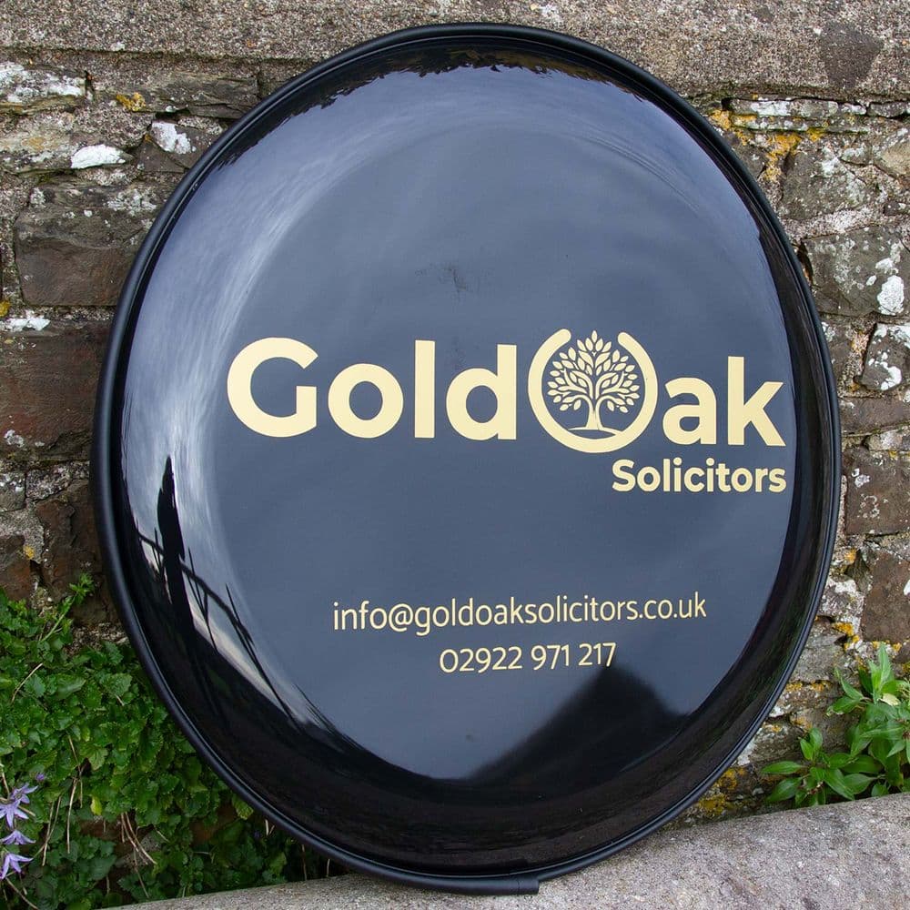 Premium Spare Wheel Cover with Cut Vinyl Lettering