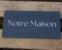 Premium Welsh Blue Slate Signs - 20mm | The Sign Maker Shop