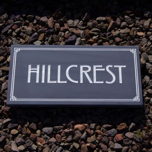 Premium Welsh Blue Slate Signs - 20mm | The Sign Maker Shop