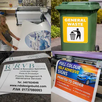 Printed Vinyl Signs, Magnetics & Banners
