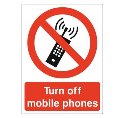 Prohibition Sign - PRG - Turn Off Mobile Phones