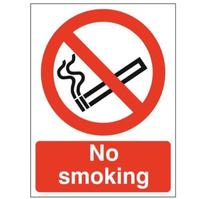 Prohibition Sign - PRS - No Smoking