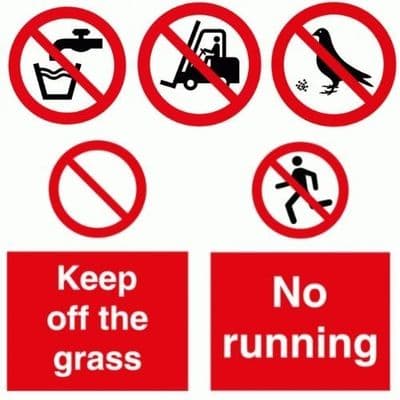 Prohibition Signs