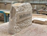 Purbeck Stone Boulders - Engraved Lettering | The Sign Maker Shop