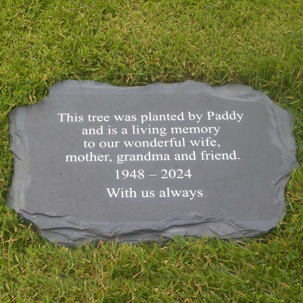 Randomly Cut & Dressed Slate for Memorials or Signs