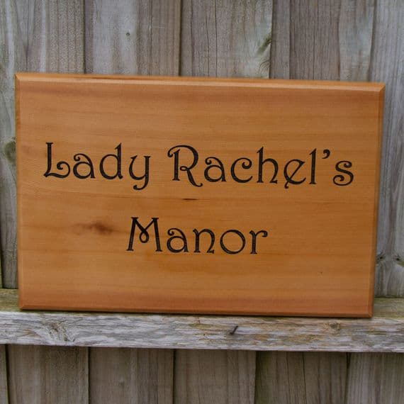Red Cedar Wood Signs | The Sign Maker Shop