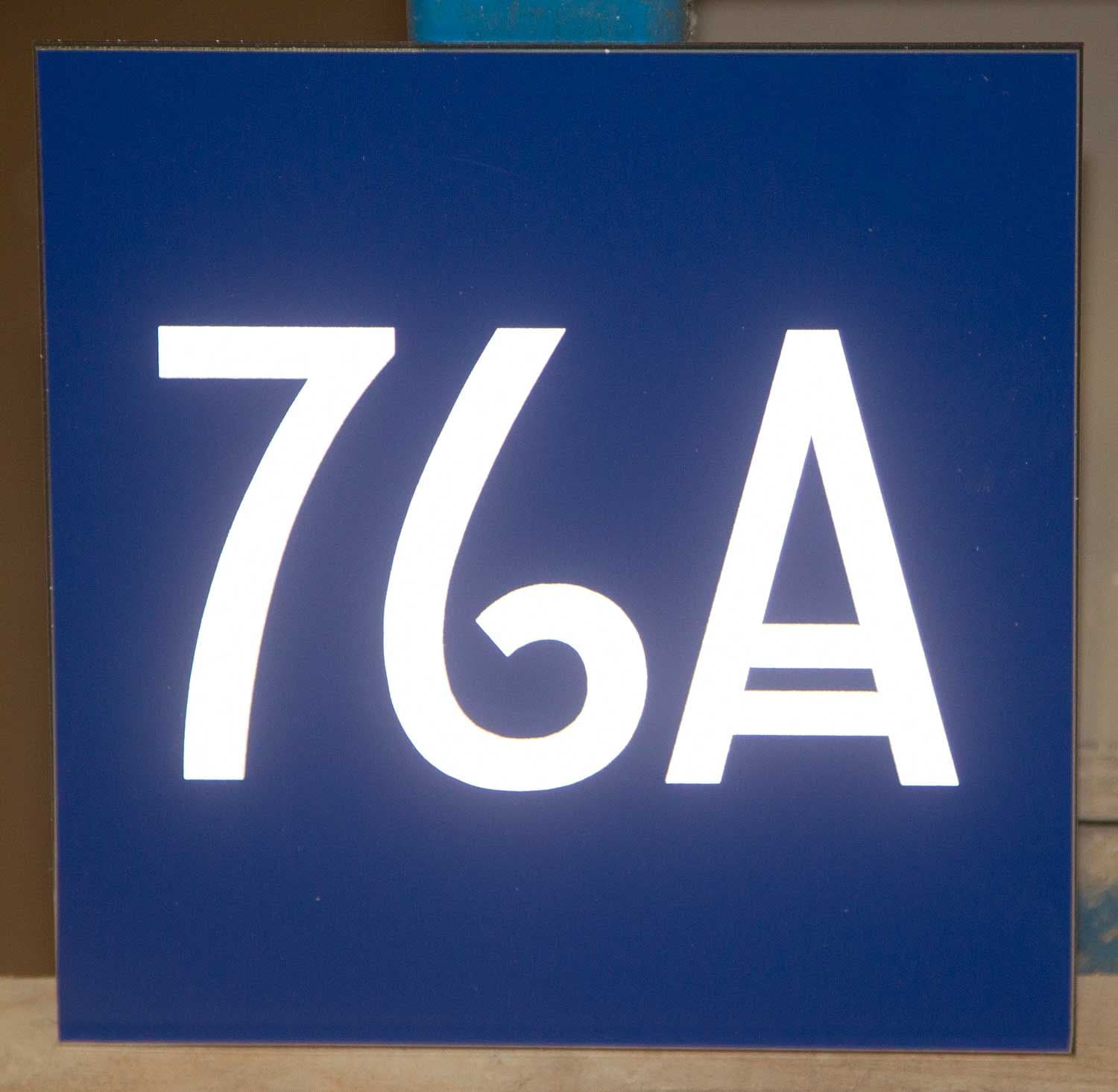 Good Value Reflective House Numbers The Sign Maker Shop