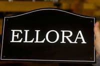 Reflective House Sign made from Aluminium Composite | The Sign Maker Shop