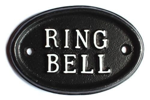 RING BELL SIGN small
