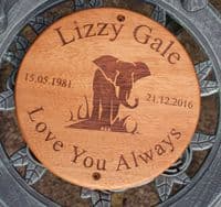 Round and Oval Wooden Memorial Plaques  | The Sign Maker Shop