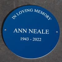 Round Sign - Engraved 3.2mm Acrylic Laminate | The Sign Maker Shop