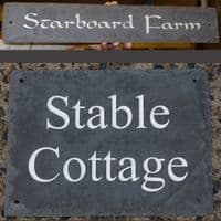 Online Sign Maker |Rustic Slate House Signs