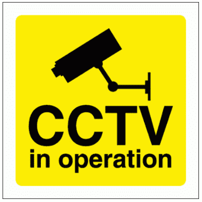 Security Sign - CCTV In Operation (2974)
