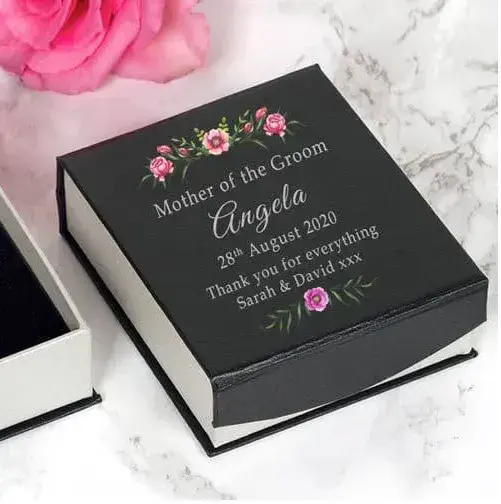 Silver  Necklace in Personalised Box