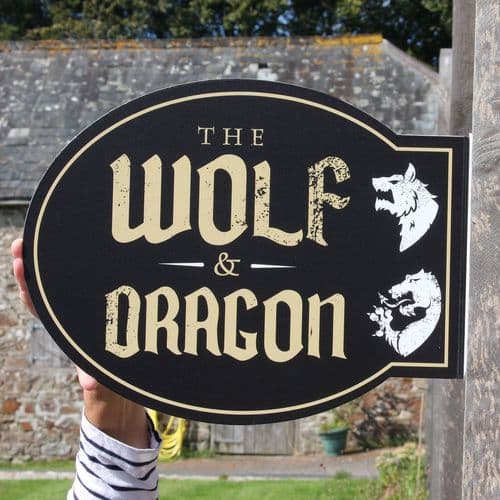 Simple AS-Range Projecting Signs