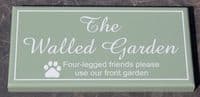 Single Sided Painted Accoya Wood Signs | The Sign Maker Shop