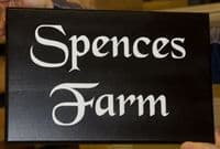 Single Sided Painted Accoya Wood Signs | The Sign Maker Shop