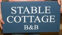 Single Sided Painted Accoya Wood Signs | The Sign Maker Shop