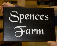 Single Sided Painted Wooden Signs | The Sign Maker Shop