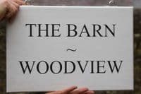 Single Sided Painted Wooden Signs | The Sign Maker Shop