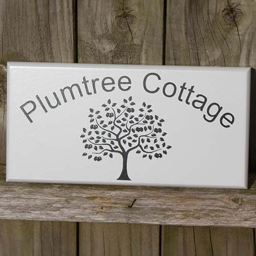 Single Sided Painted Wood Signs
