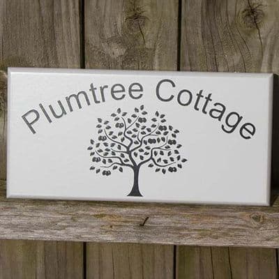 Single Sided Painted Wood Signs