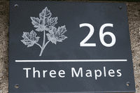 Slate House Address Signs | The Sign Maker Shop