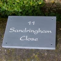 Slate House Address Signs | The Sign Maker Shop