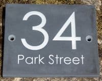 Slate House Address Signs | The Sign Maker Shop