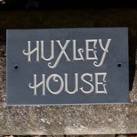 Slate House Signs & Name Plates | The Sign Maker Shop
