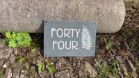 Slate House Signs - 225mm in height | The Sign Maker Shop